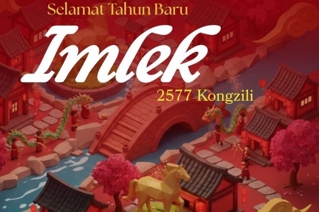 Pimpinan dan Anggota DPRD Kabupaten Asahan Mengucapkan Selamat Tahun Baru Imlek 2577 Kongzili